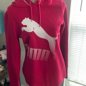 Puma women’s hot pink hoodie